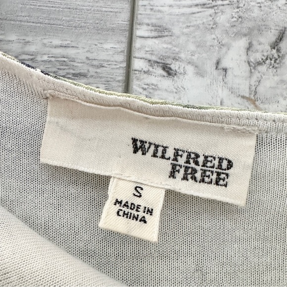 Aritzia Wilfred Palm Print Tropical Cami Tank Top - Picture 7 of 10